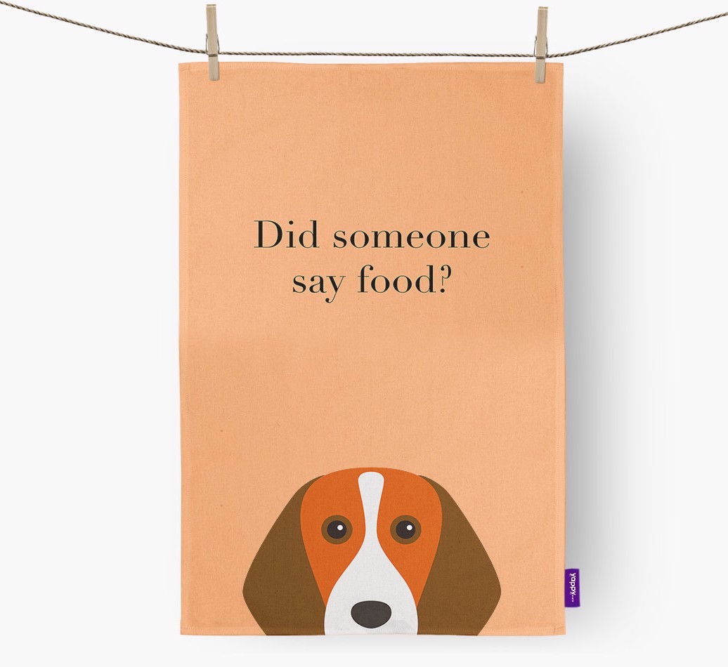 Did Someone Say Food Tea Towel