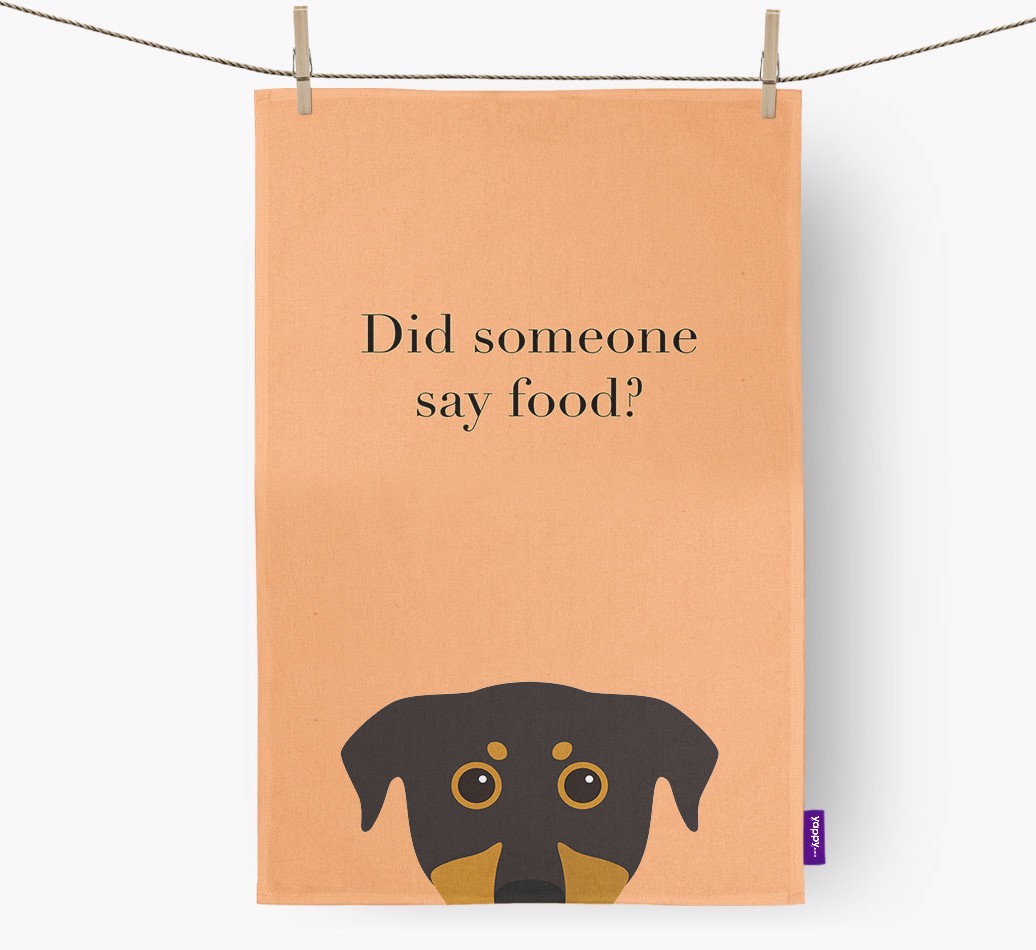 Did Someone Say Food Dish Towel