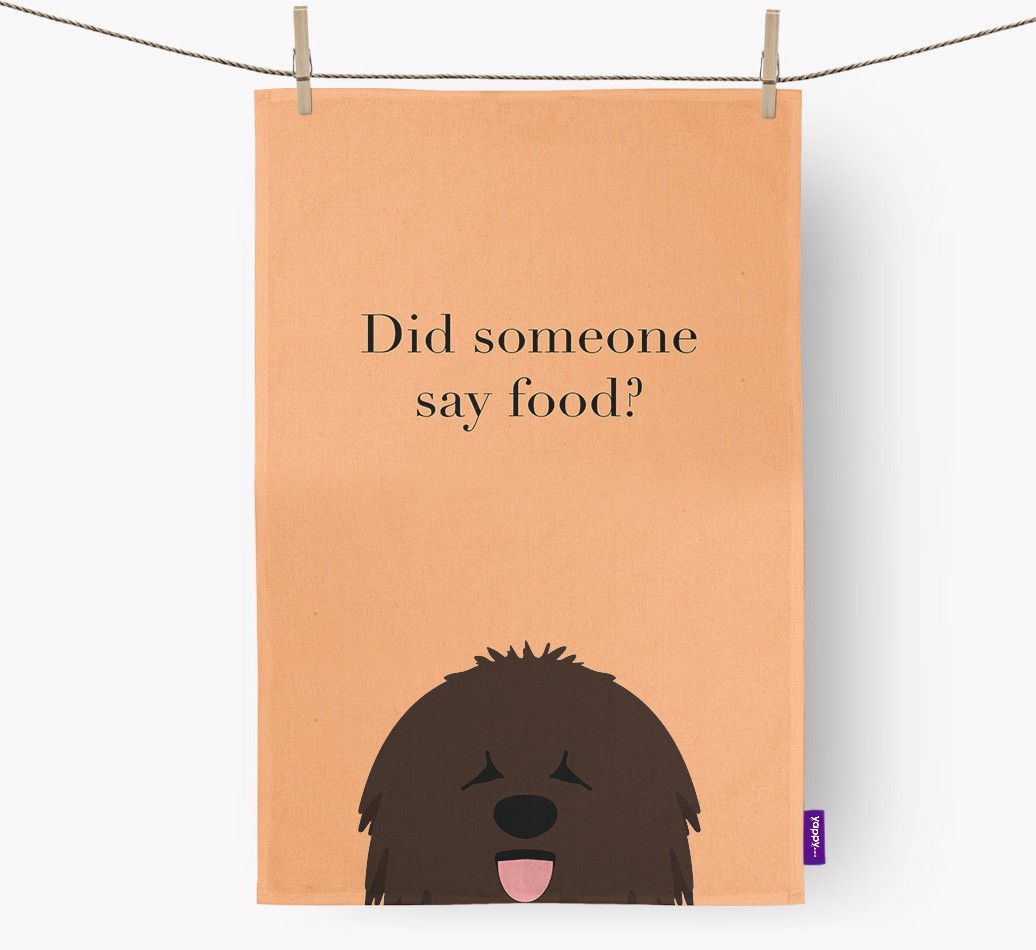 Did Someone Say Food Tea Towel