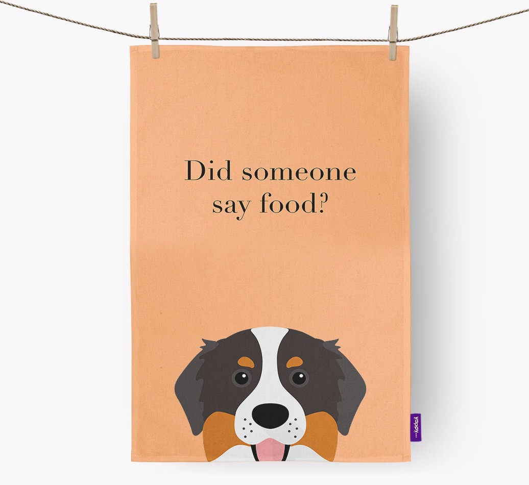 Did Someone Say Food Tea Towel