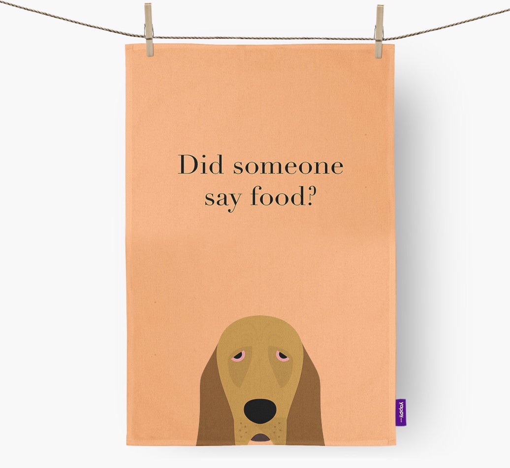 Did Someone Say Food Tea Towel