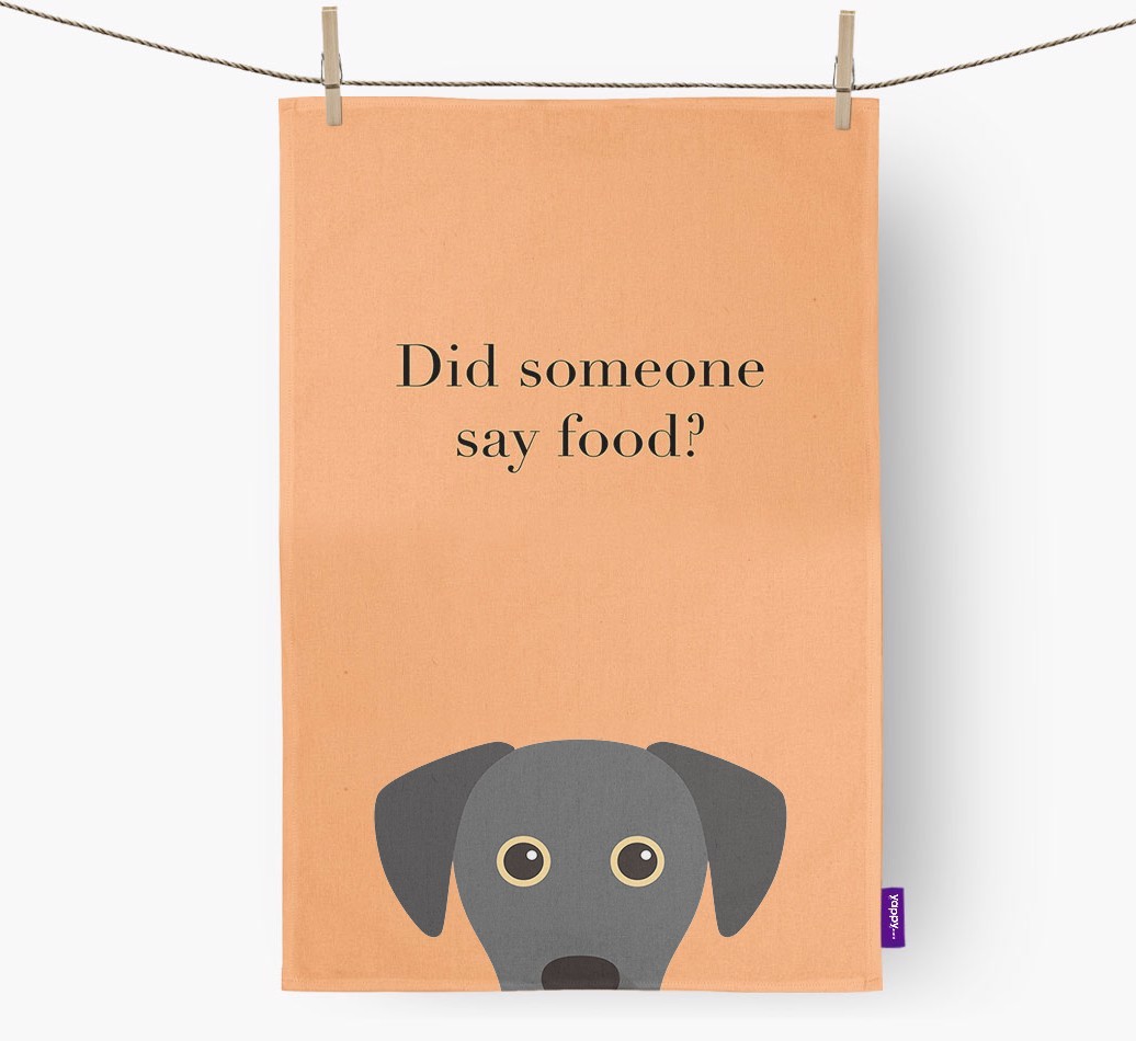 Did Someone Say Food Tea Towel