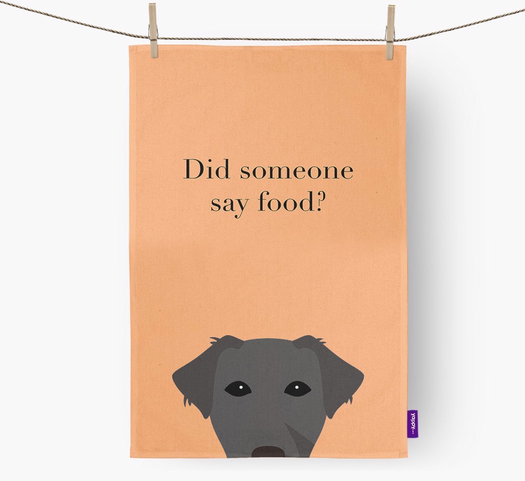 Did Someone Say Food Tea Towel