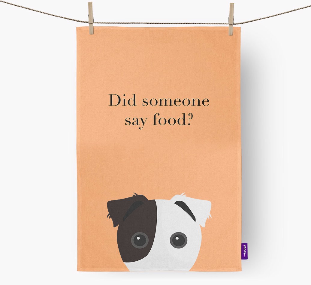 Did Someone Say Food Tea Towel