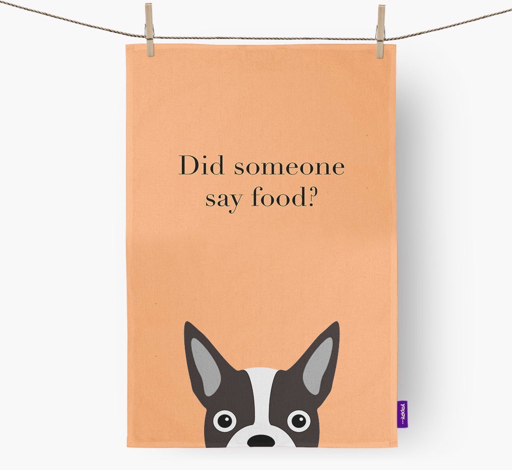 Did Someone Say Food Dish Towel