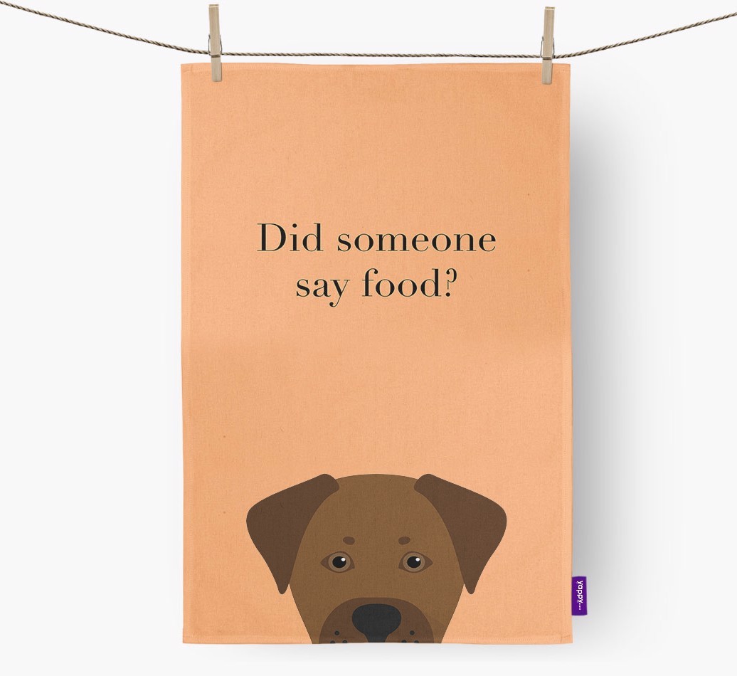 Did Someone Say Food Dish Towel