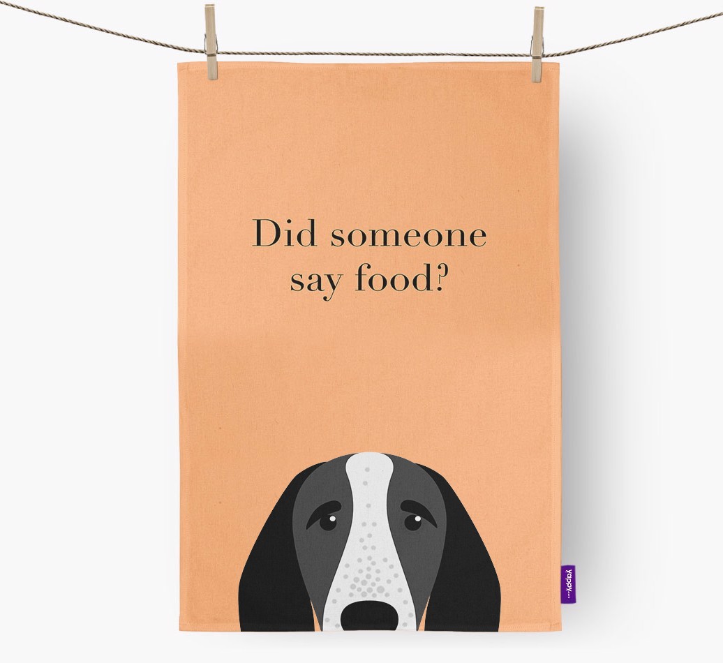 Did Someone Say Food Tea Towel