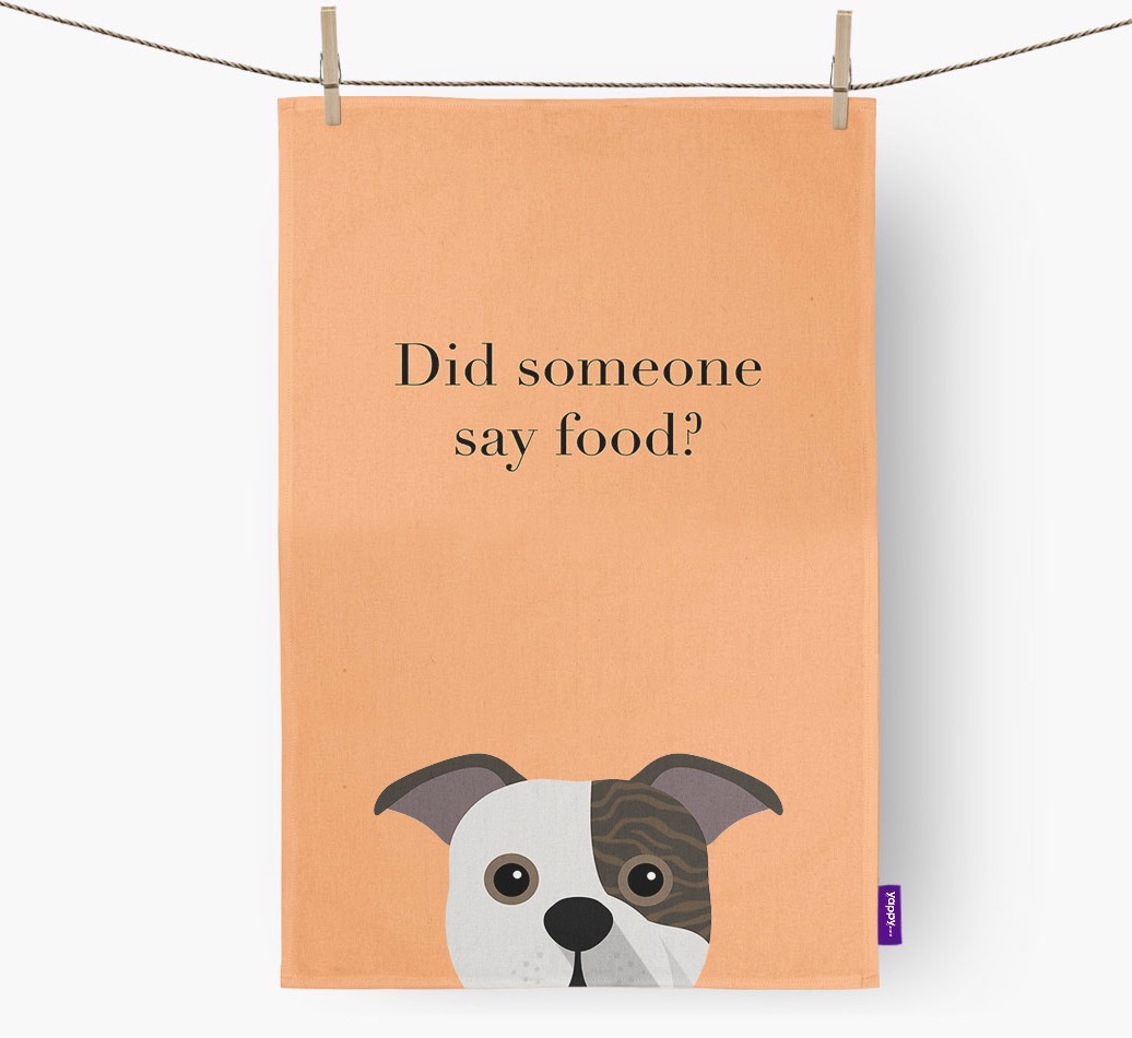 Did Someone Say Food Tea Towel