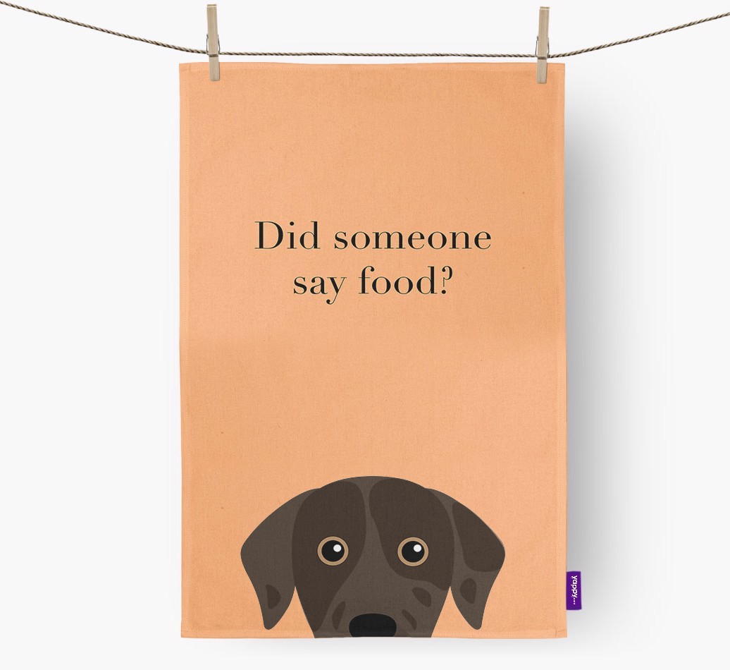 Did Someone Say Food Tea Towel