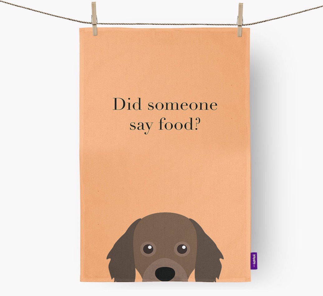 Did Someone Say Food Tea Towel