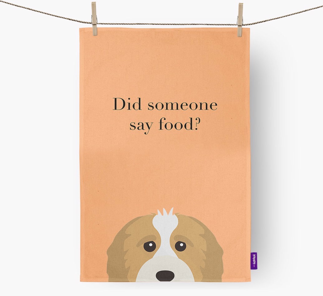 Did Someone Say Food Tea Towel