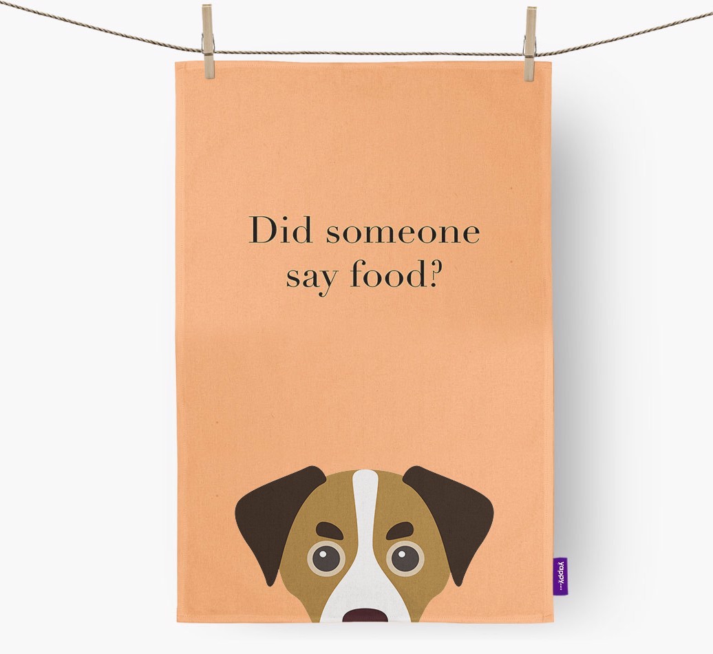 Did Someone Say Food Tea Towel