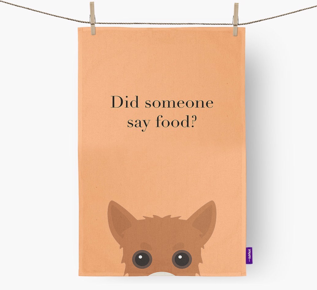 Did Someone Say Food Tea Towel