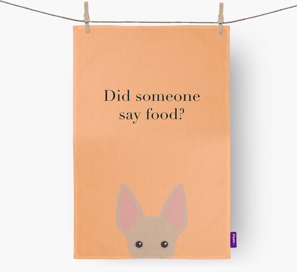 Did Someone Say Food Tea Towel