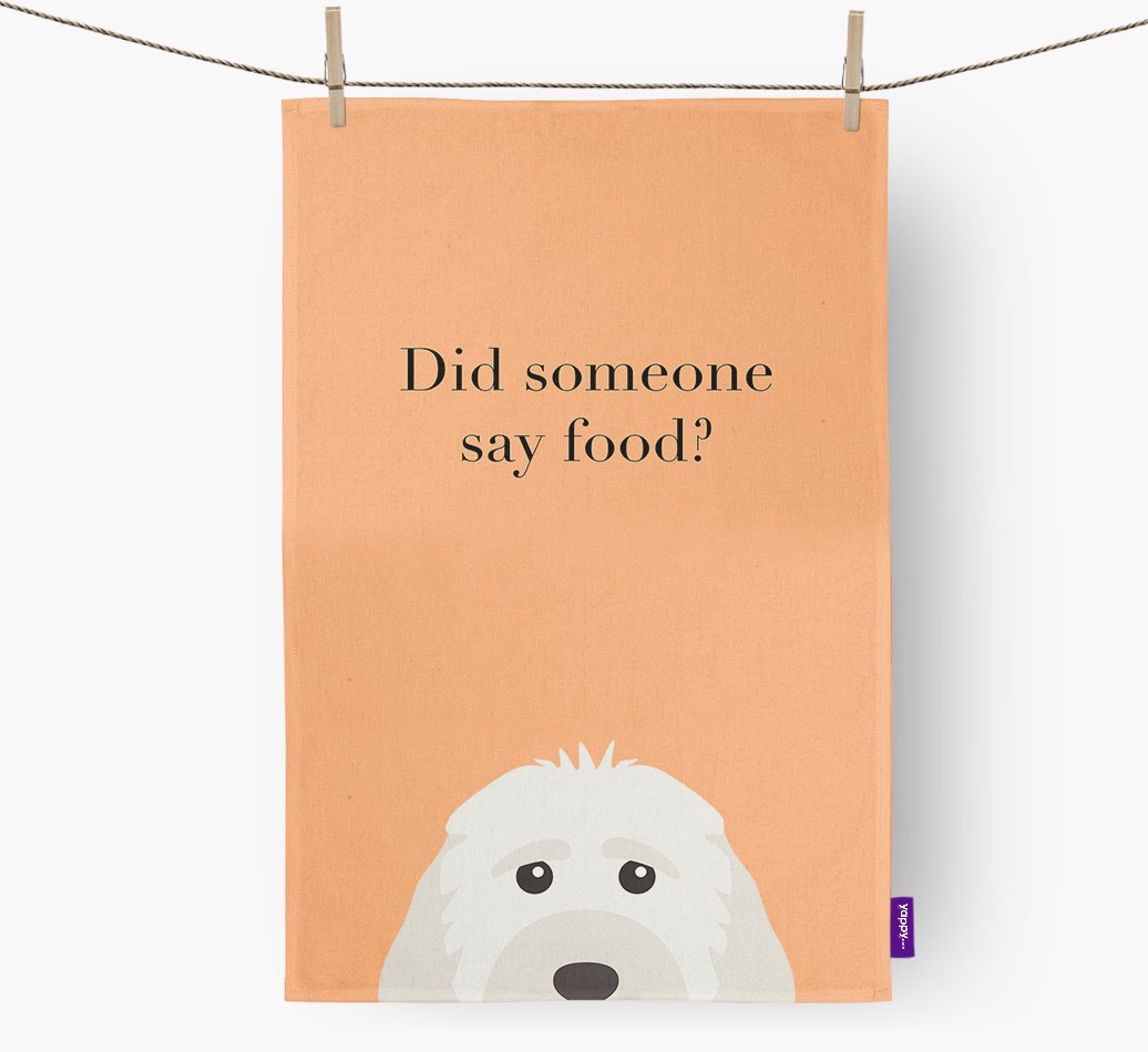 Did Someone Say Food Tea Towel