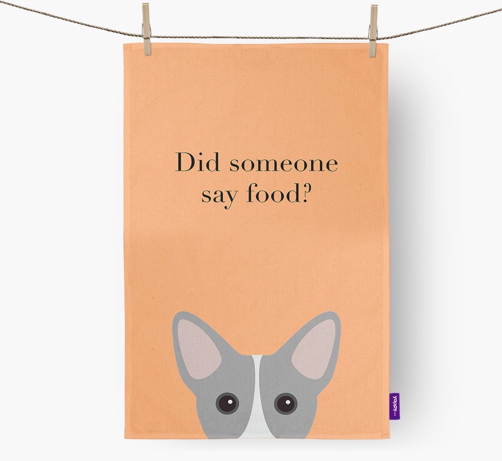Did Someone Say Food Dish Towel