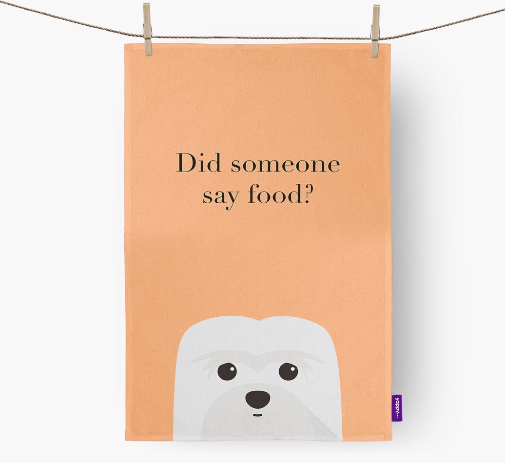 Did Someone Say Food Dish Towel