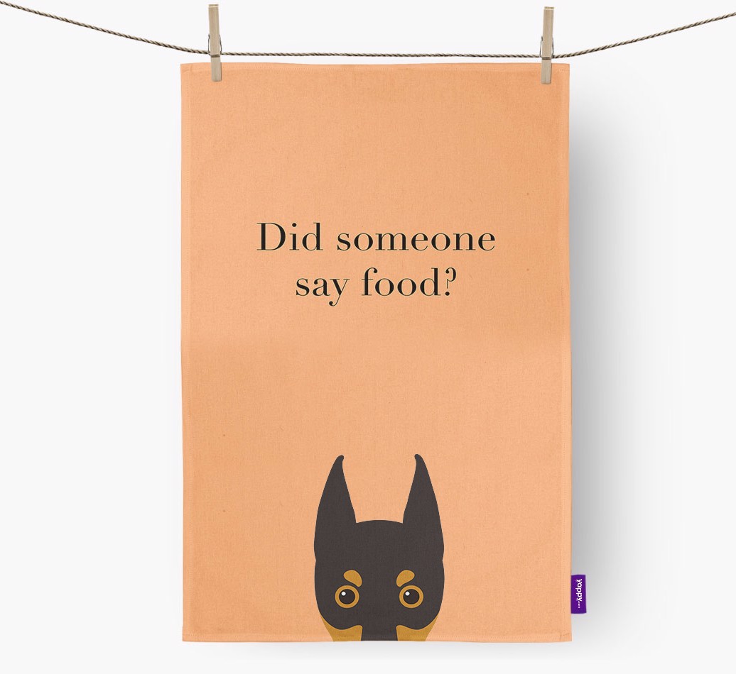 Did Someone Say Food Tea Towel
