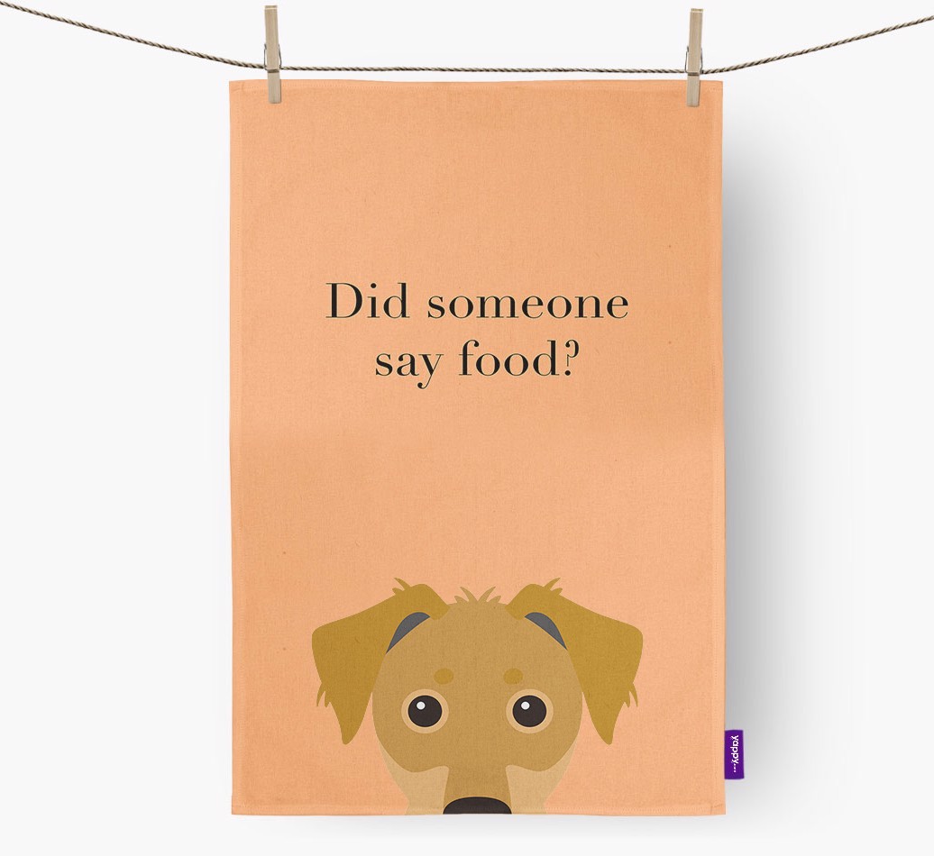 Did Someone Say Food Tea Towel