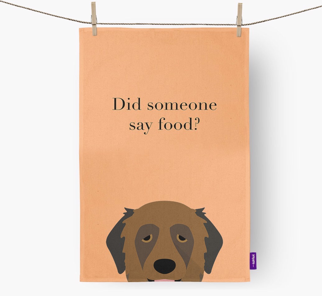 Did Someone Say Food Tea Towel
