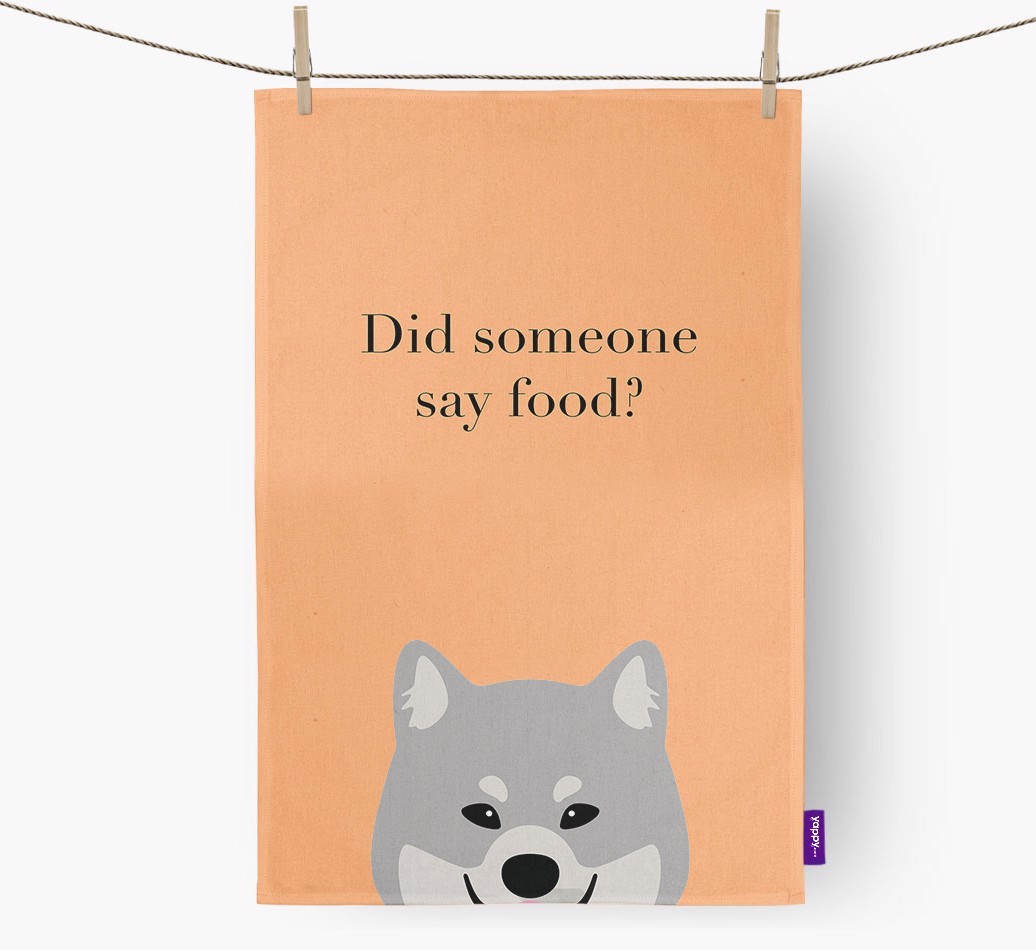 Did Someone Say Food Tea Towel