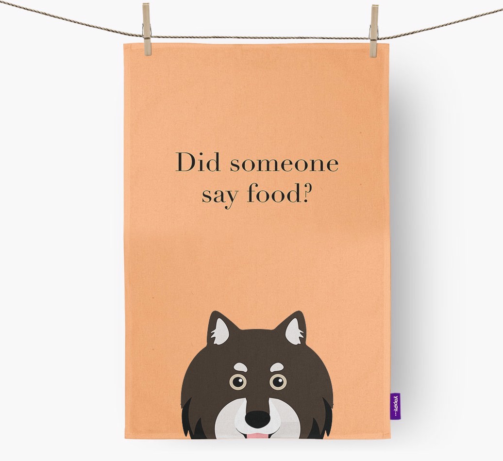 Did Someone Say Food Tea Towel
