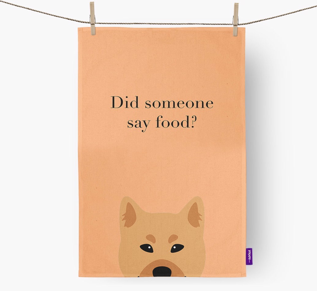 Did Someone Say Food Dish Towel
