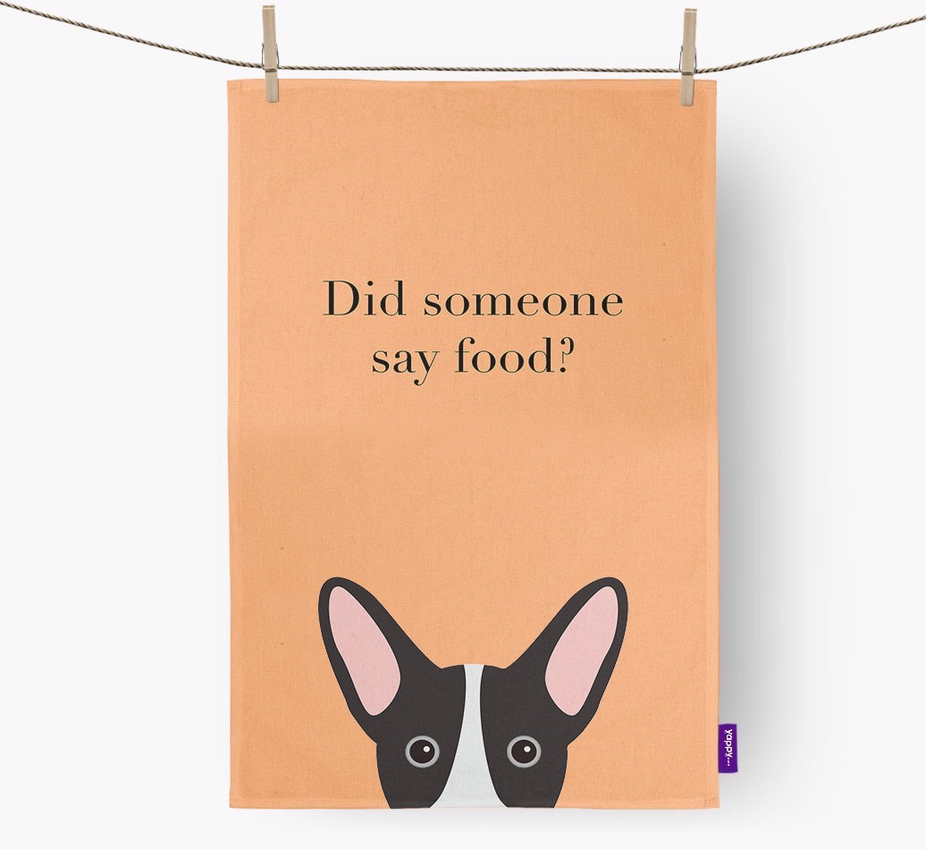 Did Someone Say Food Tea Towel