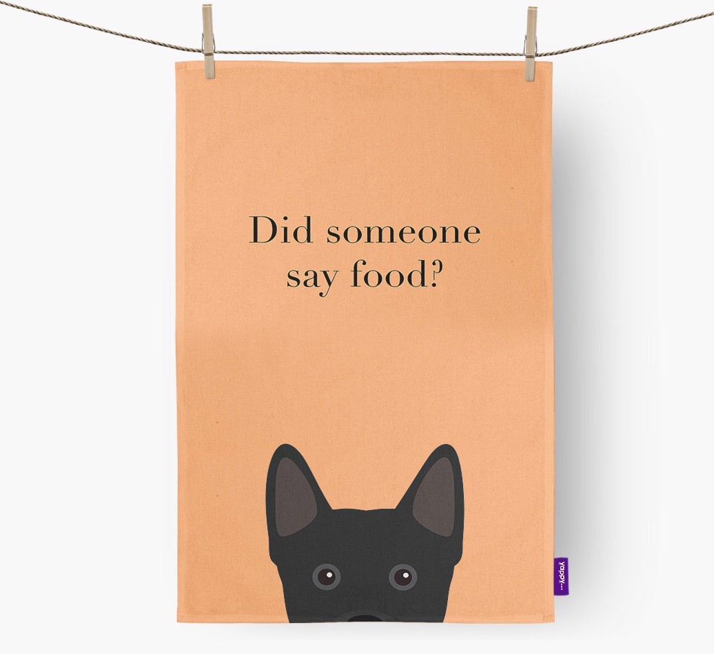 Did Someone Say Food Tea Towel