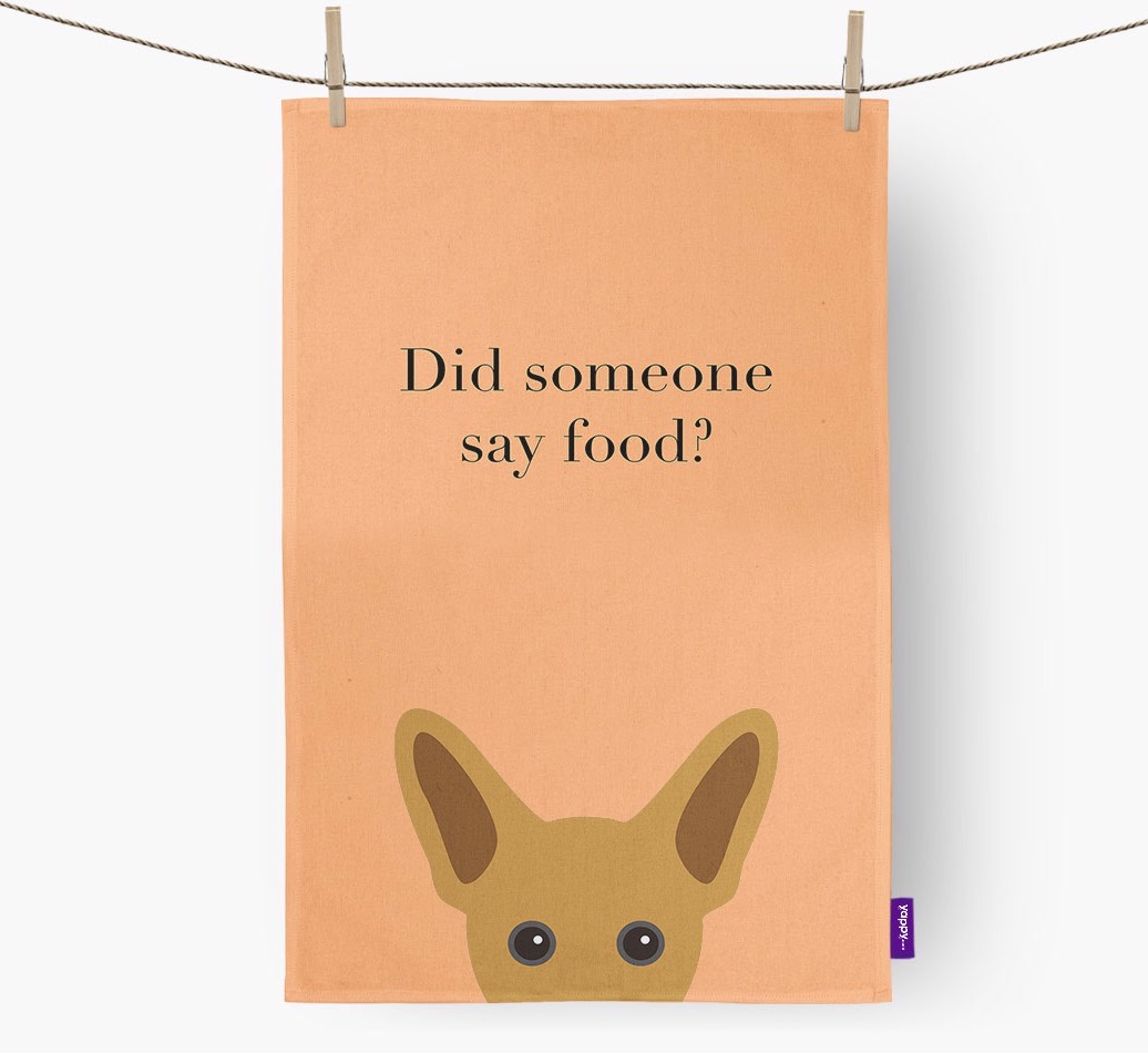 Did Someone Say Food Tea Towel