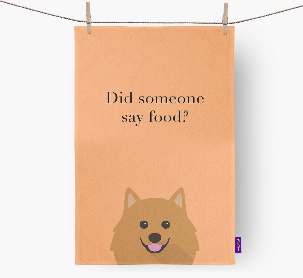 Did Someone Say Food Tea Towel
