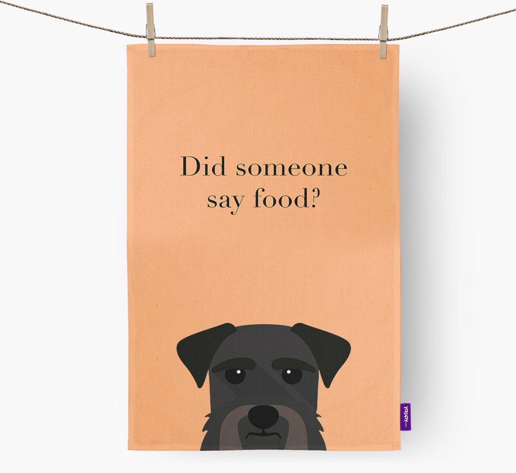 Did Someone Say Food Tea Towel
