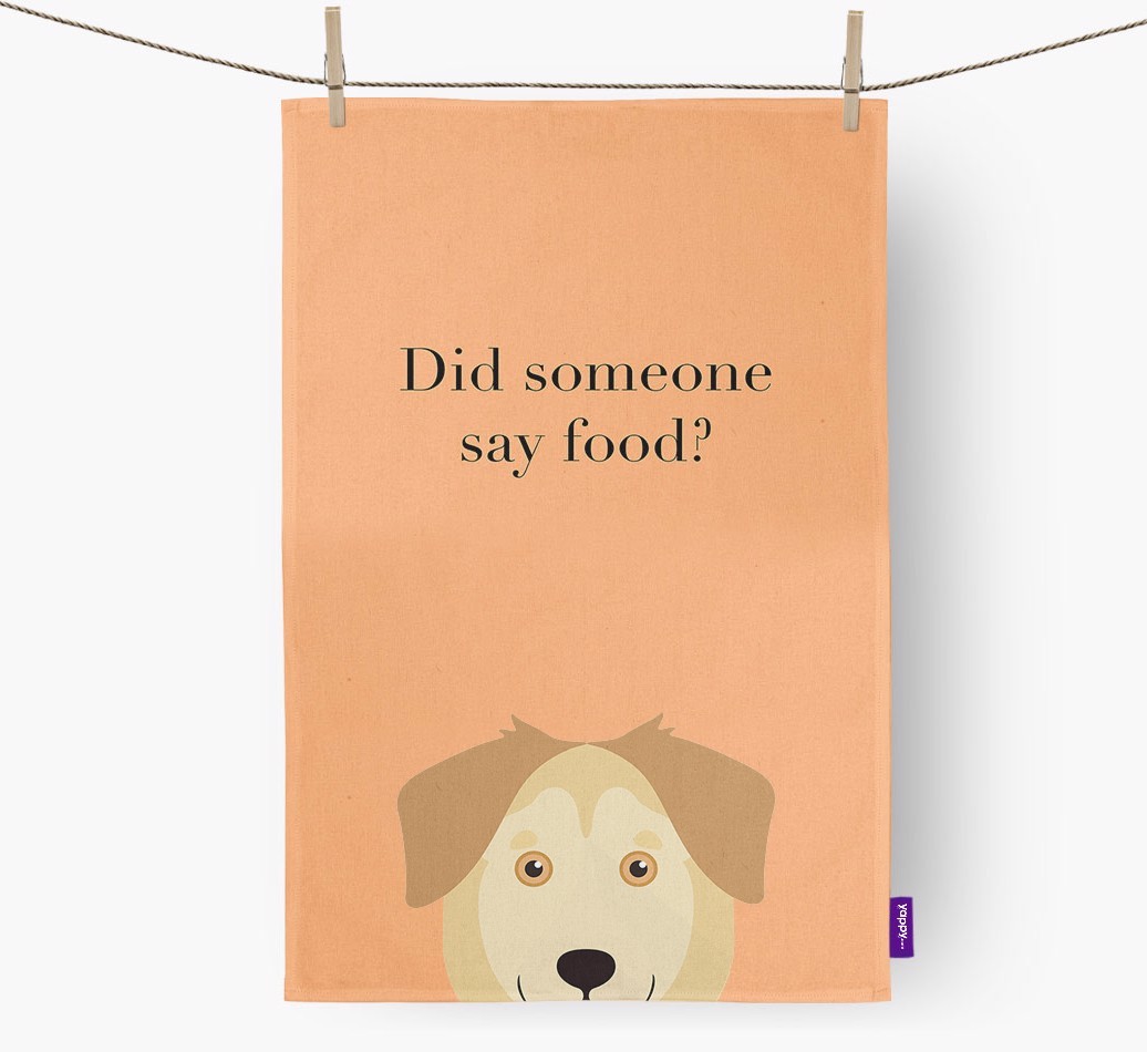 Did Someone Say Food Tea Towel