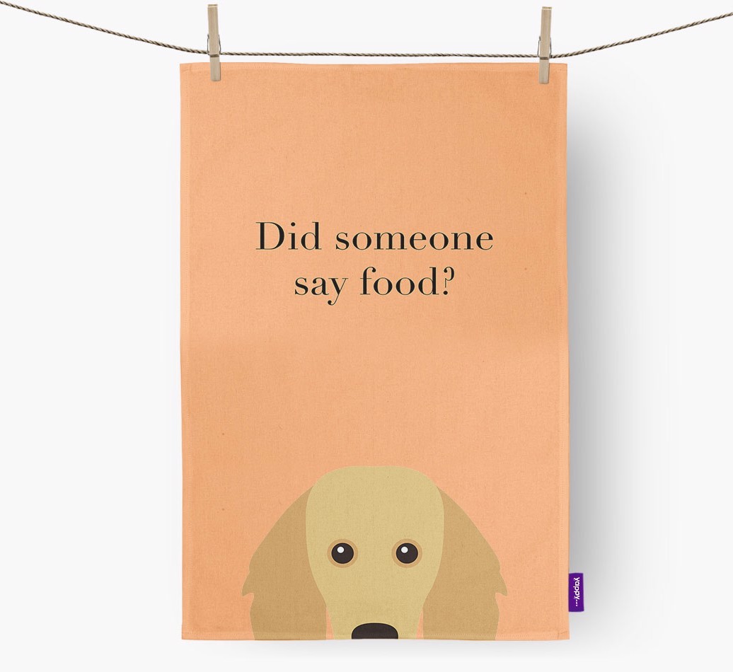 Did Someone Say Food Dish Towel