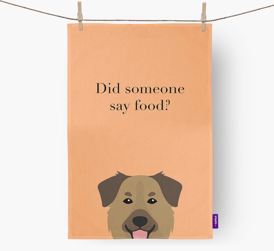 Did Someone Say Food Tea Towel