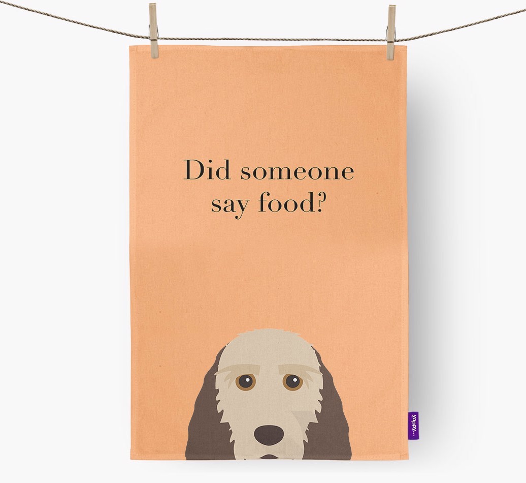 Did Someone Say Food Tea Towel