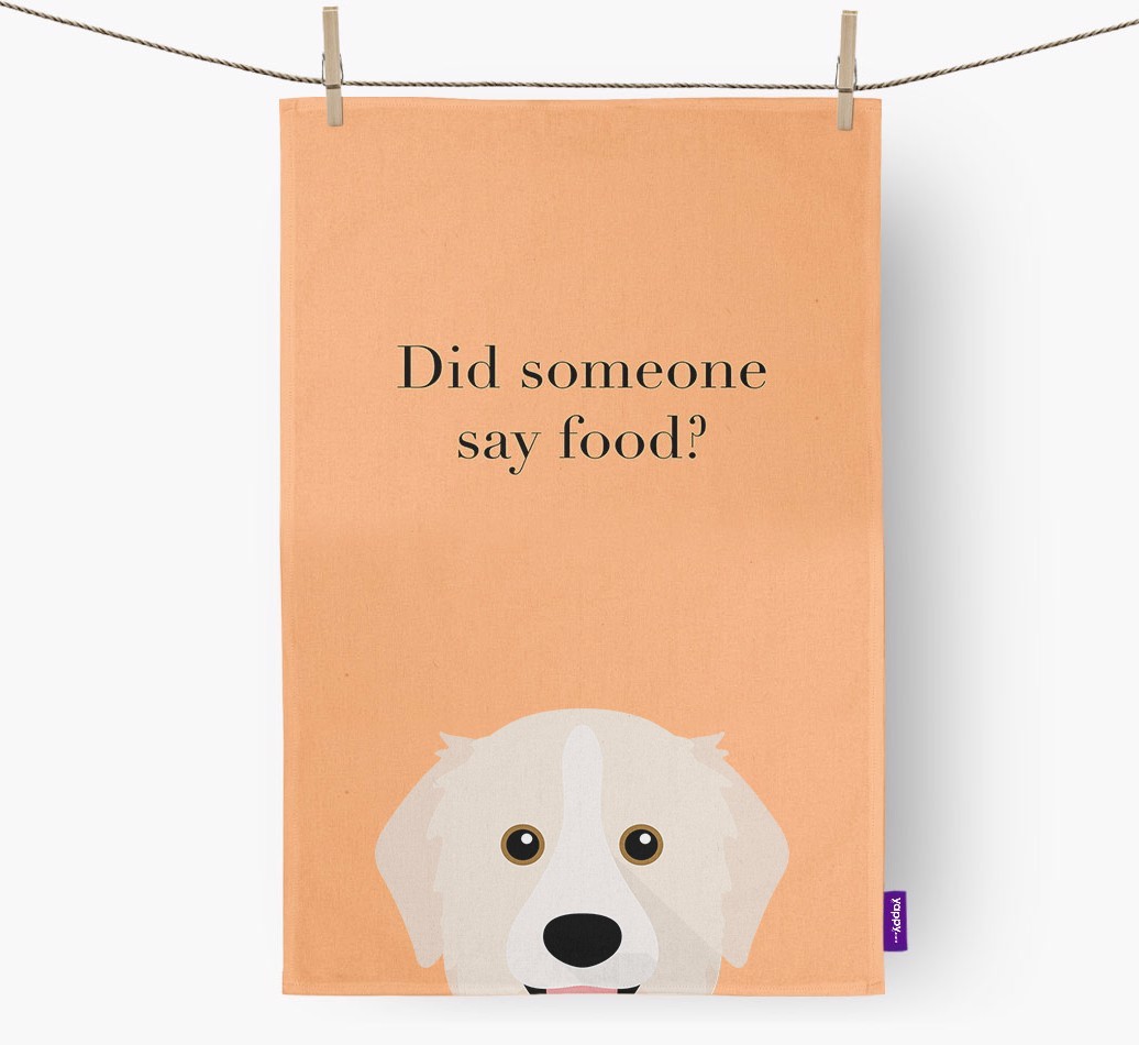 Did Someone Say Food Tea Towel
