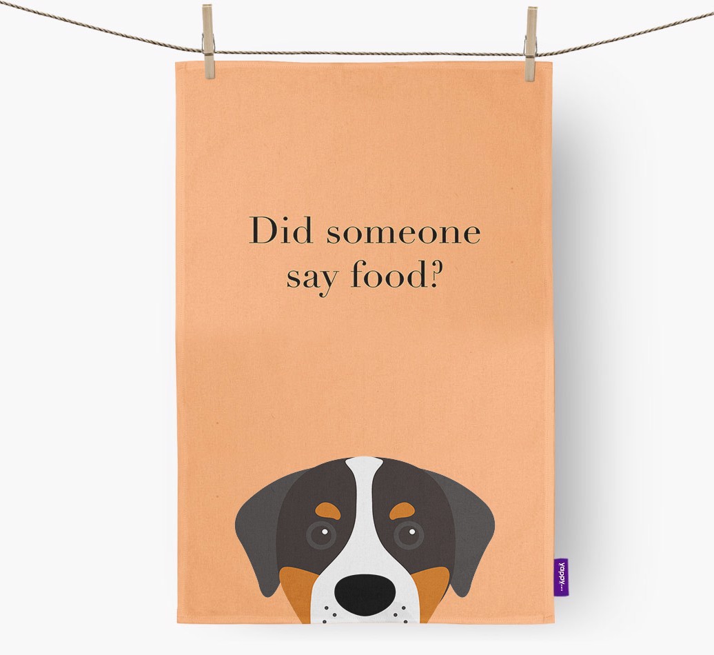 Did Someone Say Food Tea Towel