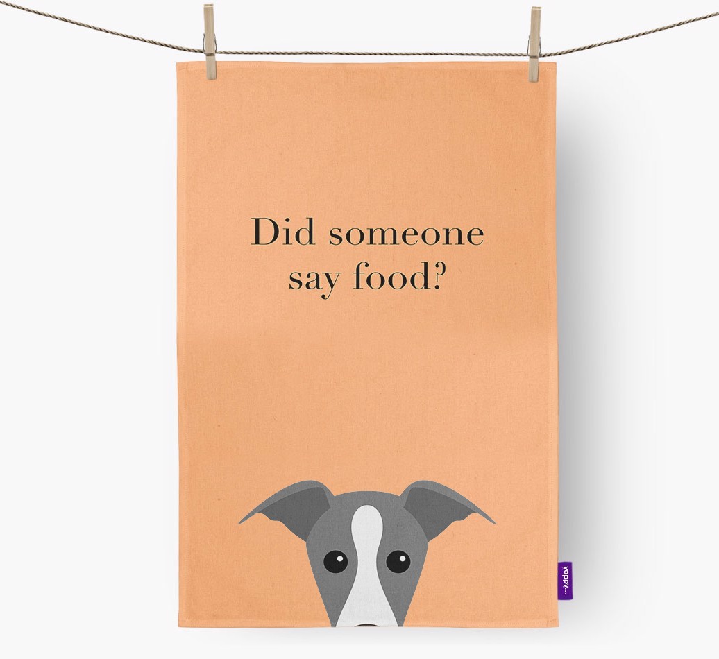 Did Someone Say Food Tea Towel