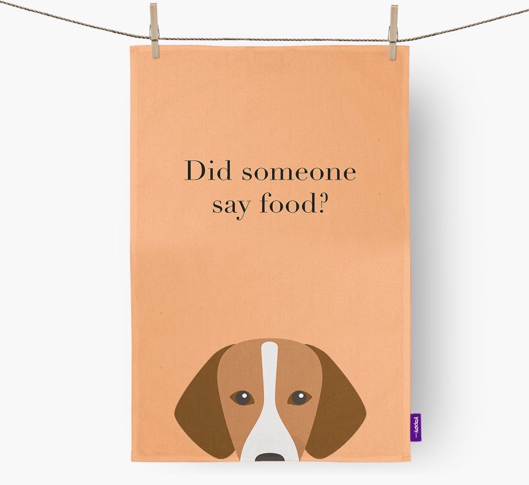 Did Someone Say Food Tea Towel