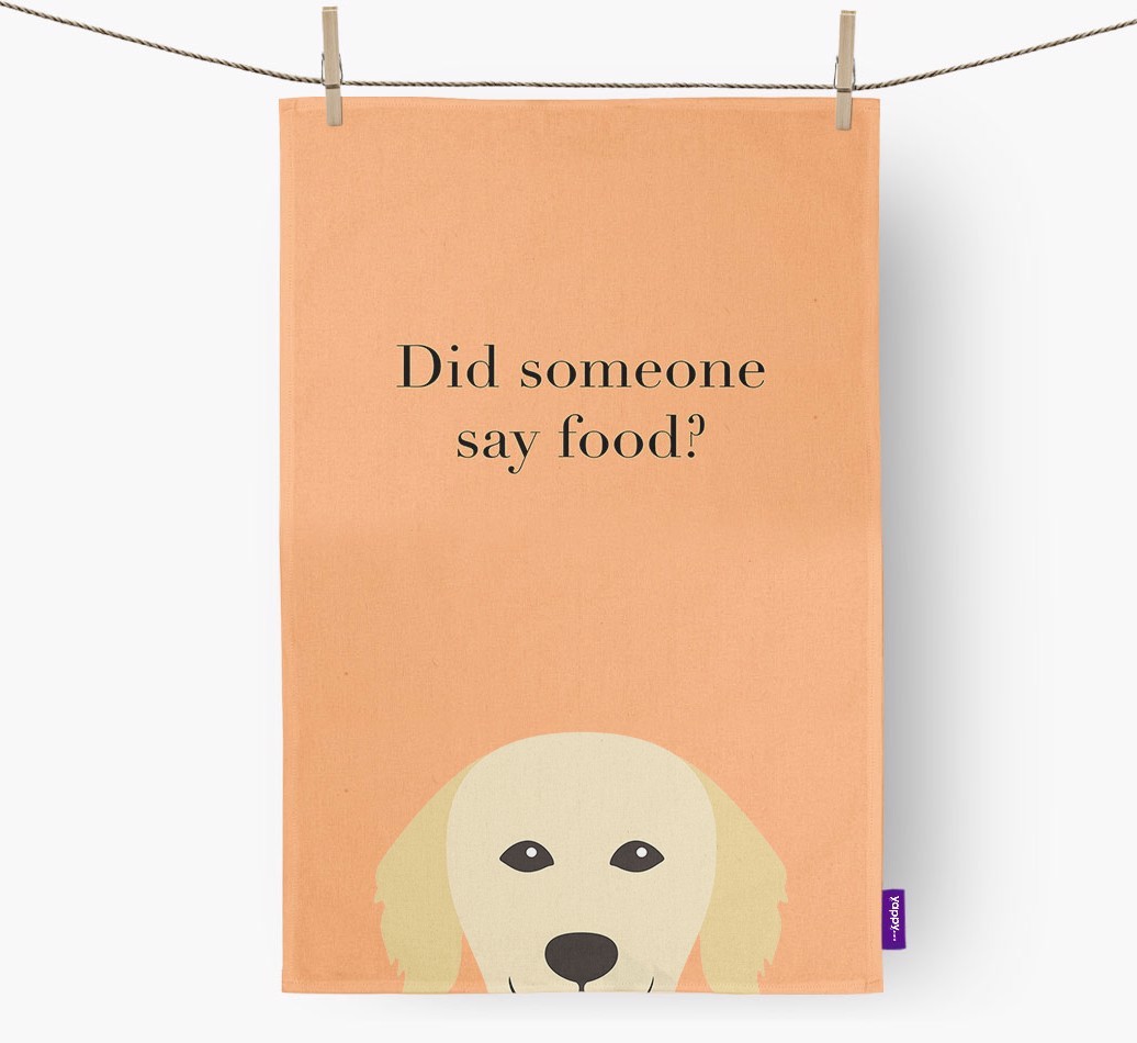 Did Someone Say Food Tea Towel