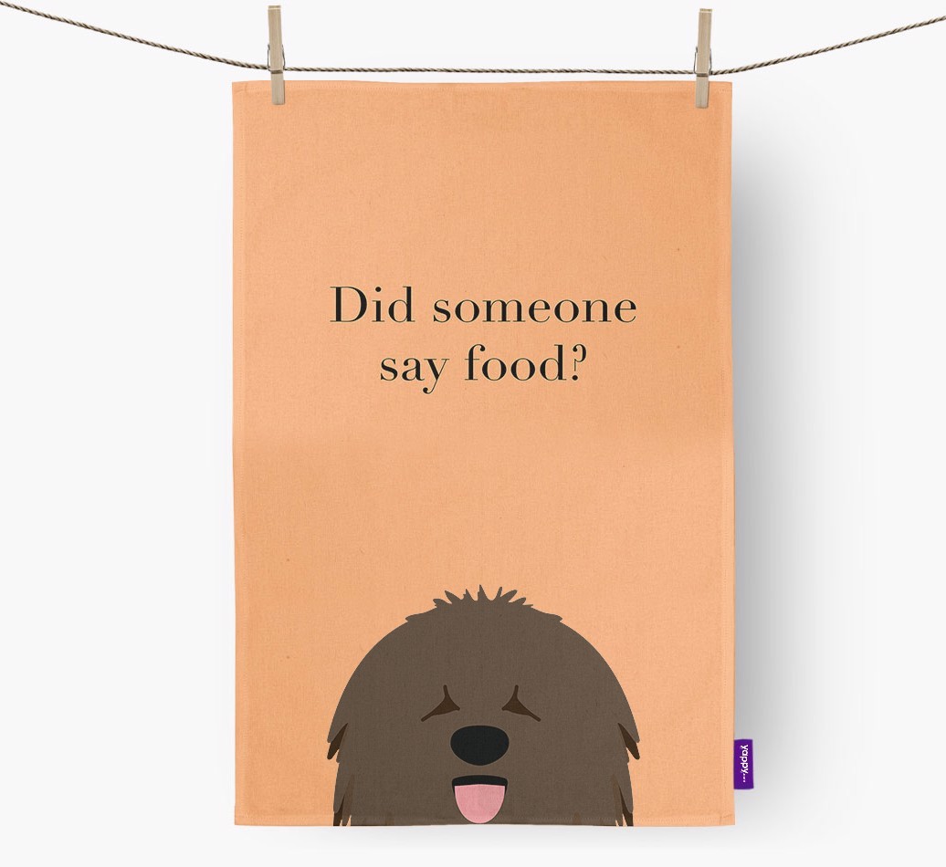 Did Someone Say Food Tea Towel