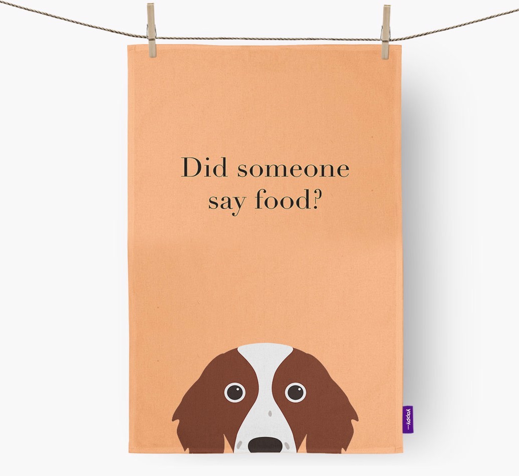 Did Someone Say Food Tea Towel