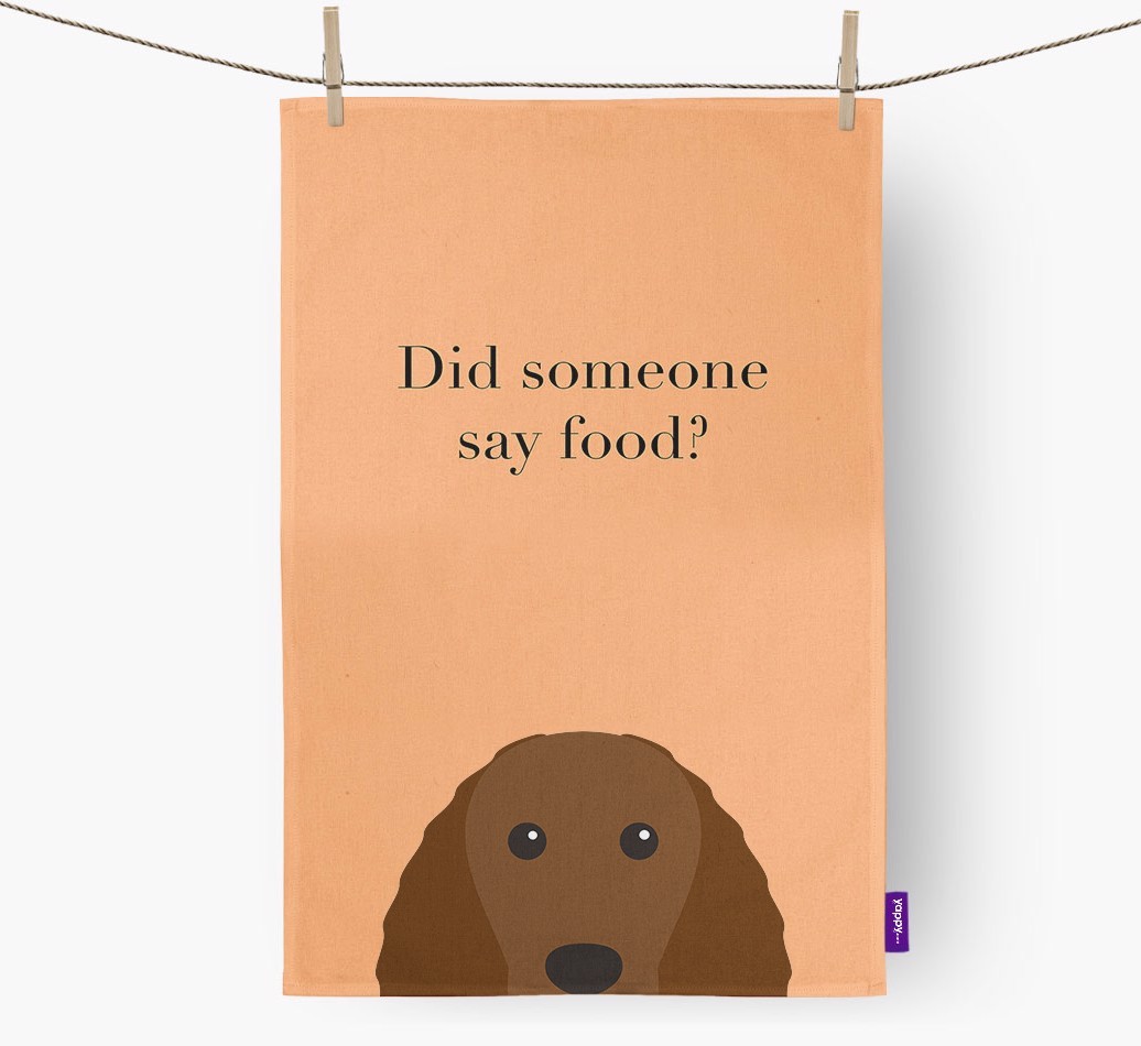 Did Someone Say Food Dish Towel