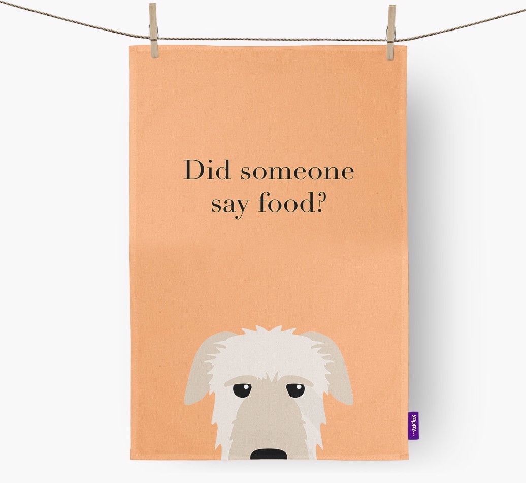 Did Someone Say Food Tea Towel