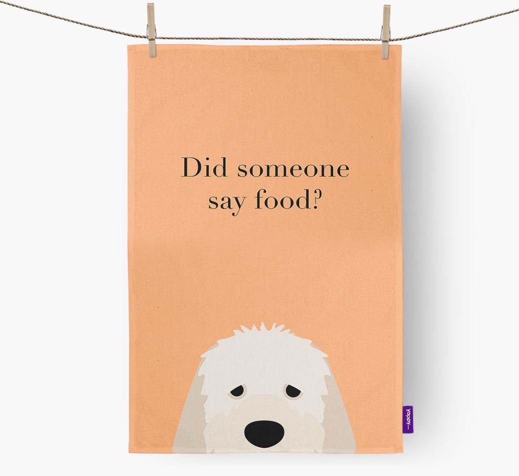 Did Someone Say Food Tea Towel