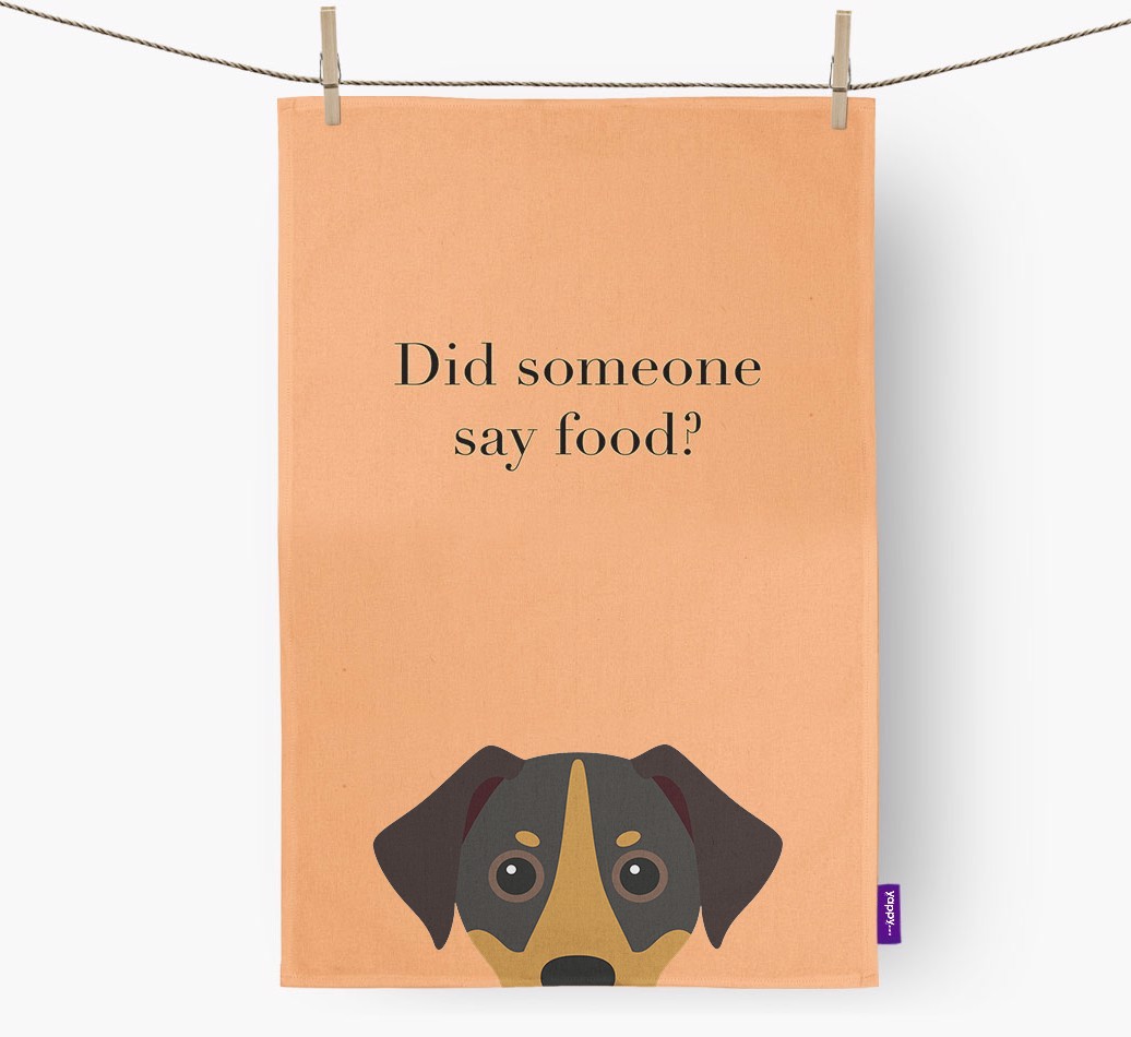 Did Someone Say Food Tea Towel