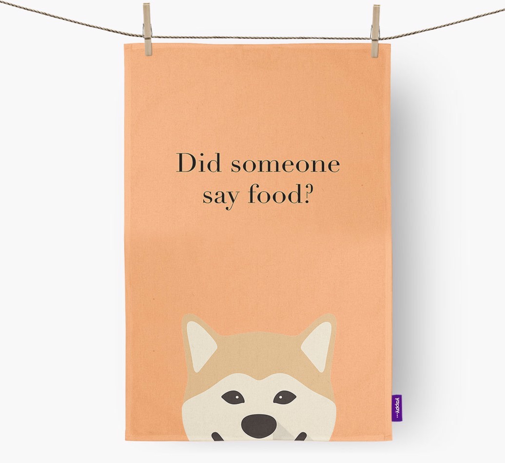 Did Someone Say Food Tea Towel