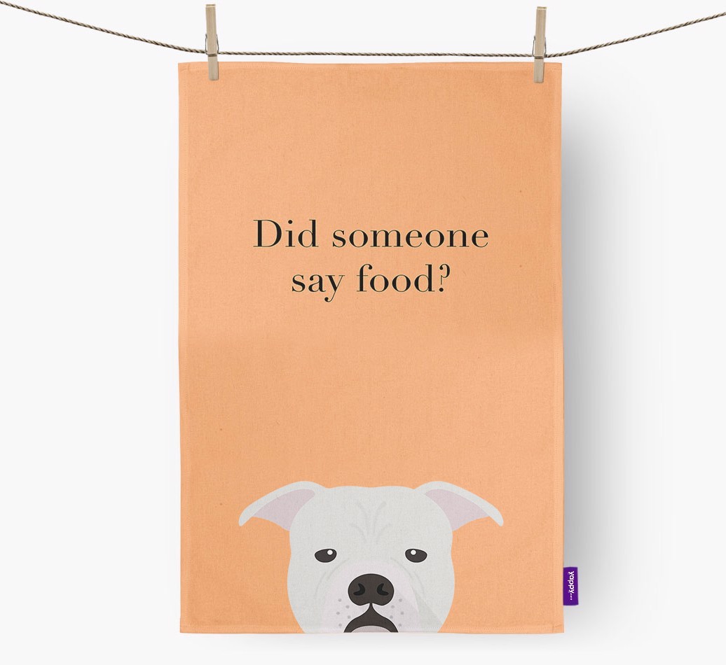 Did Someone Say Food Tea Towel