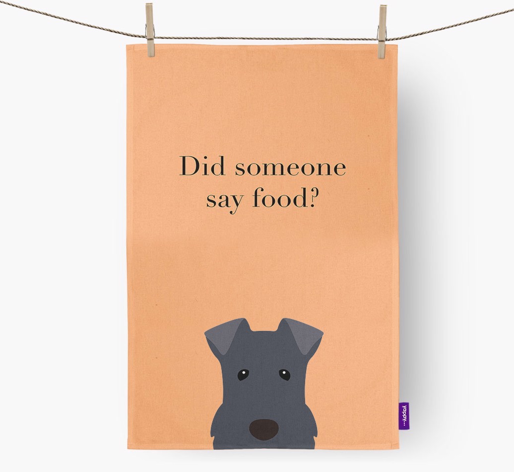 Did Someone Say Food Tea Towel